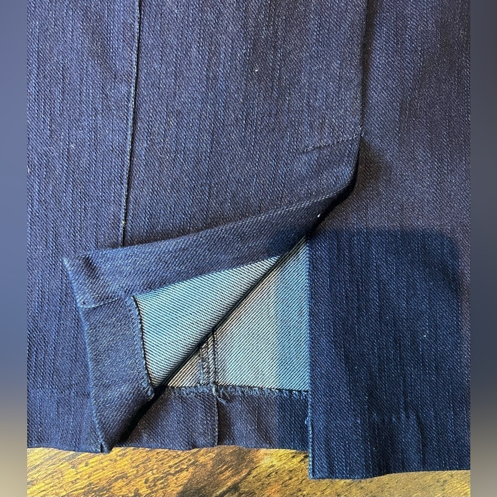 CHAPS | ladies denim pencil skirt. Size: L - Picture 6 of 8